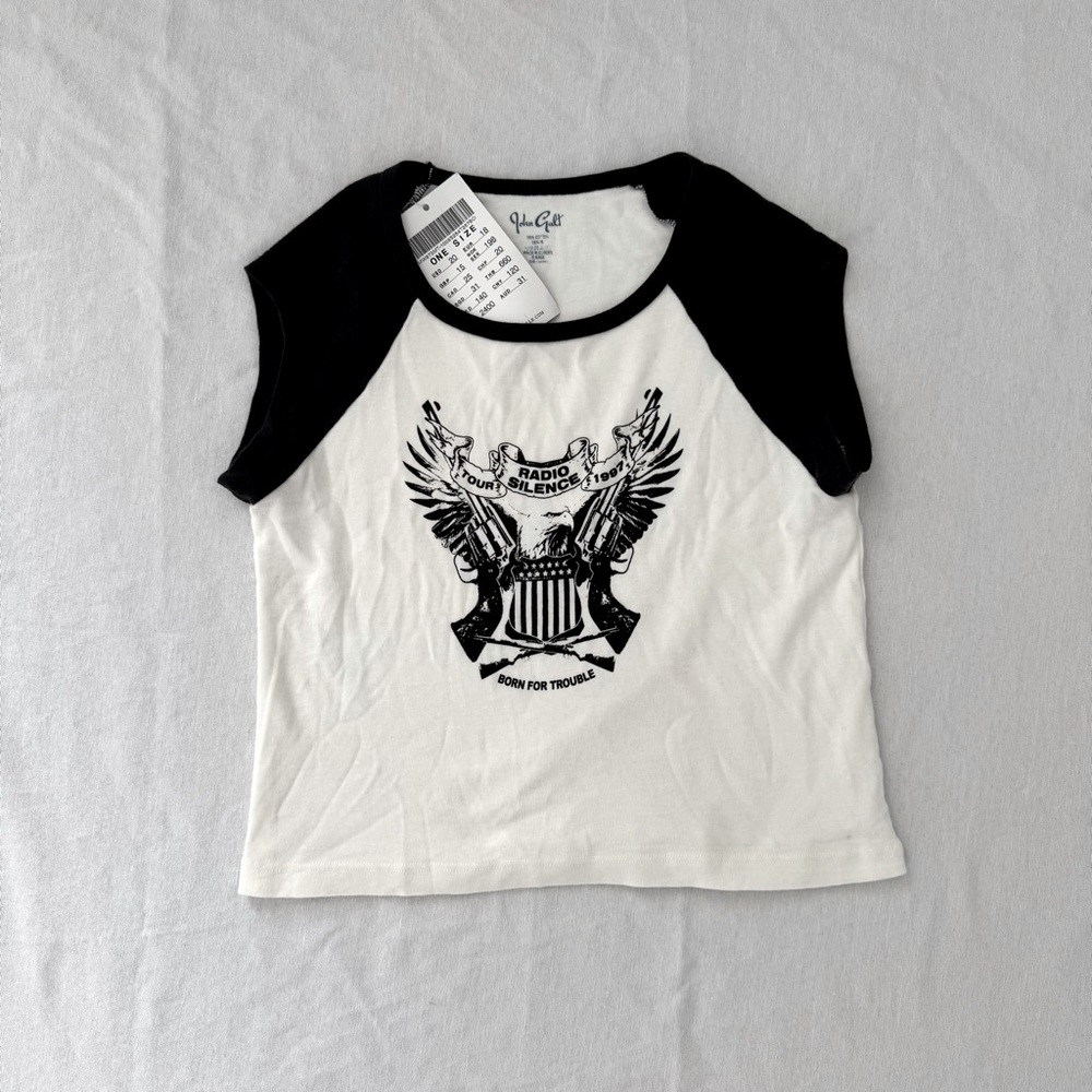 Brandy Melville Cropped Tee